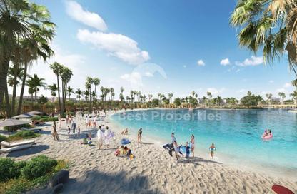 Chalet - 2 Bedrooms - 3 Bathrooms for sale in Ramla Lakeside - Qesm Ad Dabaah - North Coast