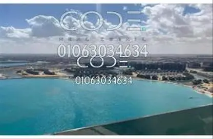 شقة - 1 حمام للبيع في ذا جيت تاورز - مدينة العلمين الجديدة - العلمين - الساحل الشمالي