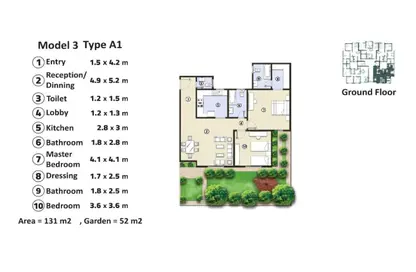 Apartment - 2 Bedrooms - 2 Bathrooms for sale in New Obour City - Qalyubia