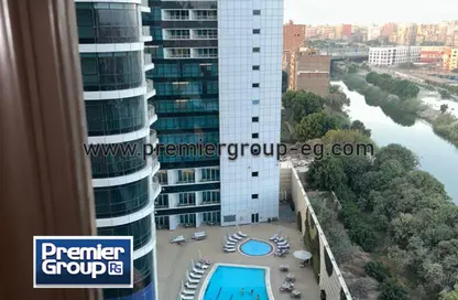 شقة - 3 غرف نوم - 2 حمامات للايجار في شارع كورنيش النيل - المعادي - حي المعادي - القاهرة