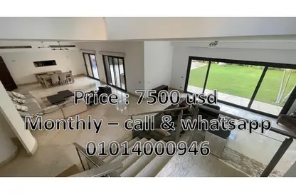 Villa - 4 Bedrooms - 4 Bathrooms for rent in Katameya Heights - El Katameya Compounds - El Katameya - New Cairo City - Cairo