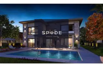 Townhouse - 3 Bedrooms - 3 Bathrooms for sale in Swan Lake Residence - 5th Settlement Compounds - The 5th Settlement - New Cairo City - Cairo