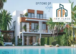 Townhouse - 2 Bedrooms - 3 Bathrooms for sale in Azzar Islands - Qesm Ad Dabaah - North Coast