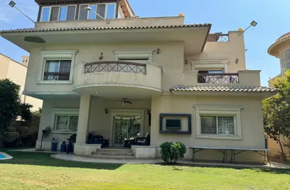 Villa - 6 Bedrooms - 5 Bathrooms for rent in Flowers Park - North Investors Area - New Cairo City - Cairo