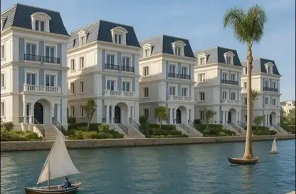 فيلا - 4 غرف نوم - 3 حمامات للبيع في جريان - مدينة زايد الجديدة - الشيخ زايد - الجيزة