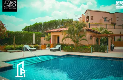 Twin House - 4 Bedrooms - 4 Bathrooms for sale in Uptown Cairo - Mokattam - Cairo