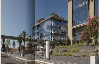 Retail - Studio - 2 Bathrooms for sale in Golden Gate - South Teseen St. - The 5th Settlement - New Cairo City - Cairo