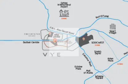 Apartment - 2 Bedrooms - 2 Bathrooms for sale in Vye Sodic - New Zayed City - Sheikh Zayed City - Giza Apartment - 2 Bedrooms - 2 Bathrooms for sale in Vye Sodic - New Zayed City - Sheikh Zayed City - Giza