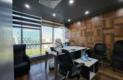 Office Space - Studio - 2 Bathrooms for rent in Trivium Business Complex - North Teseen St. - The 5th Settlement - New Cairo City - Cairo
