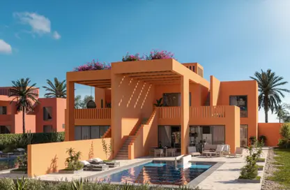 Twin House - 4 Bedrooms - 5 Bathrooms for sale in Ancient Sands Resort - Al Gouna - Hurghada - Red Sea