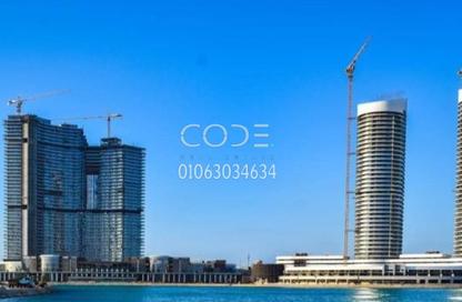 شقة - غرفة نوم - 1 حمام للبيع في نورث ايدج تاورز - مدينة العلمين الجديدة - العلمين - الساحل الشمالي