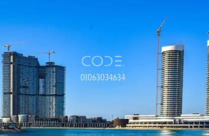 شقة - غرفة نوم - 1 حمام للبيع في نورث ايدج تاورز - مدينة العلمين الجديدة - العلمين - الساحل الشمالي