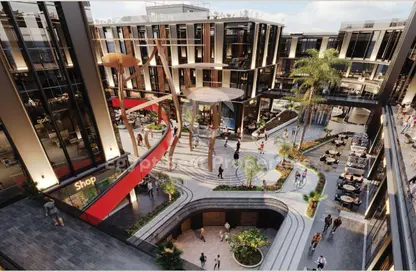 Retail - Studio - 1 Bathroom for sale in City Hall 90 - North Teseen St. - The 5th Settlement - New Cairo City - Cairo