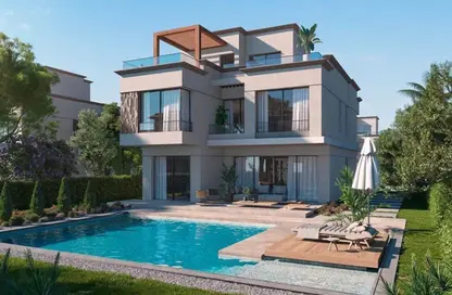 Villa - 3 Bedrooms - 3 Bathrooms for sale in Badya Palm Hills - 6 October Compounds - 6 October City - Giza