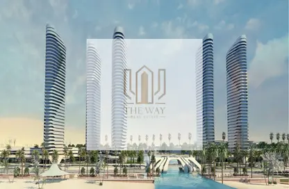 شاليه - 2 غرف نوم - 3 حمامات للبيع في نورث ايدج تاورز - مدينة العلمين الجديدة - العلمين - الساحل الشمالي