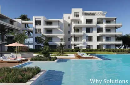 Chalet - 2 Bedrooms - 2 Bathrooms for sale in June - Ras Al Hekma - North Coast