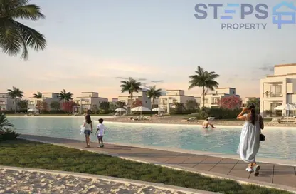 Chalet - 3 Bedrooms - 3 Bathrooms for sale in Mazarine - New Alamein City - Al Alamein - North Coast