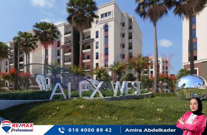 Apartment - 3 Bedrooms - 3 Bathrooms for sale in Alex West - Alexandria Compounds - Alexandria