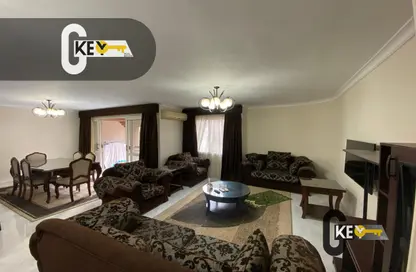 Apartment - 3 Bedrooms - 2 Bathrooms for rent in Omar Ibn Al Khattab St. - Rehab City Forth Phase - Al Rehab - New Cairo City - Cairo