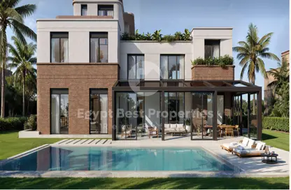 Villa - 4 Bedrooms - 4 Bathrooms for sale in Park Side Residence - Zed Towers - Sheikh Zayed Compounds - Sheikh Zayed City - Giza