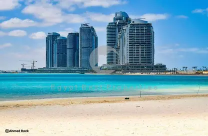 Chalet - 4 Bedrooms - 4 Bathrooms for sale in Latin District - New Alamein City - Al Alamein - North Coast