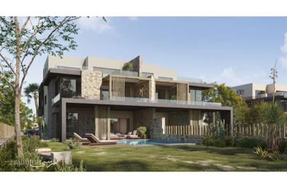 Chalet - 2 Bedrooms - 3 Bathrooms for sale in Marsa Baghush - Qesm Marsa Matrouh - North Coast