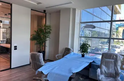 Office Space - Studio - 1 Bathroom for rent in Bank Center Street - South Teseen St. - The 5th Settlement - New Cairo City - Cairo