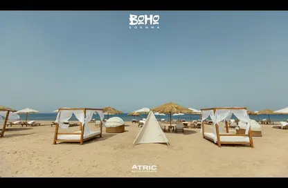 شاليه - 2 غرف نوم - 2 حمامات للبيع في بوهو - العين السخنة - السويس