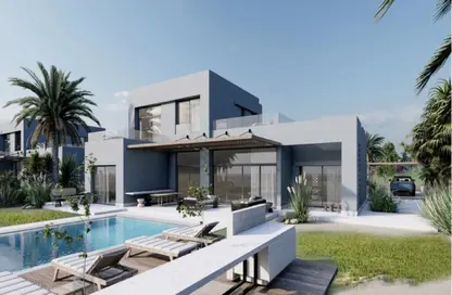 Villa - 4 Bedrooms - 5 Bathrooms for sale in Fanadir Marina - Al Gouna - Hurghada - Red Sea