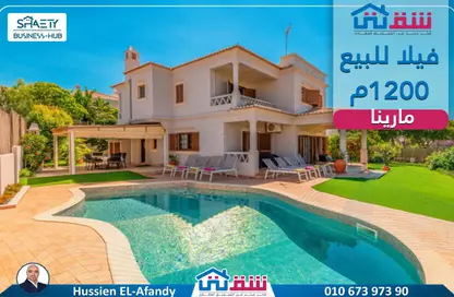 فيلا - 4 غرف نوم - 4 حمامات للبيع في مارينا 5 - مارينا - العلمين - الساحل الشمالي