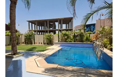 فيلا - 5 غرف نوم - 5 حمامات للايجار في قطامية ريزدنس - التجمع الاول - مدينة القاهرة الجديدة - القاهرة