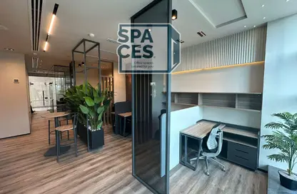 Office Space - Studio - 1 Bathroom for rent in Bank Center Street - South Teseen St. - The 5th Settlement - New Cairo City - Cairo
