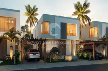 Villa - 3 Bedrooms - 4 Bathrooms for sale in Badya Palm Hills - 6 October Compounds - 6 October City - Giza Villa - 3 Bedrooms - 4 Bathrooms for sale in Badya Palm Hills - 6 October Compounds - 6 October City - Giza