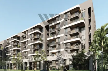 Apartment - 2 Bedrooms - 2 Bathrooms for sale in Qamary - R8 - New Capital City - Cairo