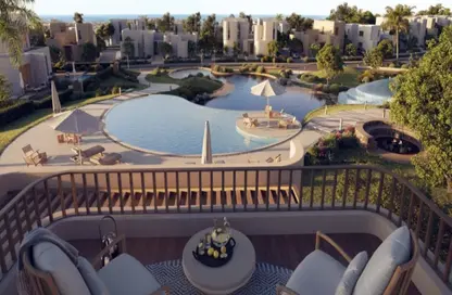 Duplex - 3 Bedrooms - 3 Bathrooms for sale in Mangroovy Residence - Al Gouna - Hurghada - Red Sea