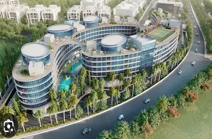 Hotel Apartment - Studio - 1 Bathroom for sale in Moon Residences - Fifth Square - The 5th Settlement - New Cairo City - Cairo