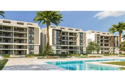 Apartment - 2 Bedrooms - 2 Bathrooms for sale in Moon Residences - Fifth Square - The 5th Settlement - New Cairo City - Cairo