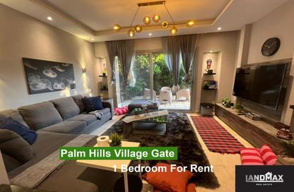 Apartment - Studio - 1 Bathroom for rent in Palm Hills Village Gate - South Investors Area - New Cairo City - Cairo