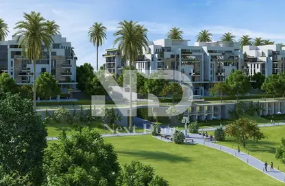 Apartment - 2 Bedrooms - 2 Bathrooms for sale in Mountain View iCity - 5th Settlement Compounds - The 5th Settlement - New Cairo City - Cairo