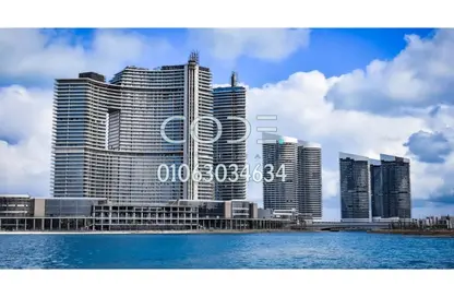 Apartment - 2 Bedrooms - 2 Bathrooms for sale in The Gate Towers - New Alamein City - Al Alamein - North Coast