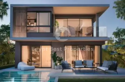 تاون هاوس - 4 غرف نوم - 4 حمامات للبيع في سوان ليك غرب - كمبوندات 6 أكتوبر - مدينة 6 أكتوبر - الجيزة