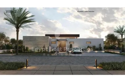 Twin House - 3 Bedrooms - 3 Bathrooms for sale in Solana - New Zayed City - Sheikh Zayed City - Giza