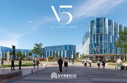 Office Space - Studio - 4 Bathrooms for sale in Smart Village - Cairo Alexandria Desert Road - 6 October City - Giza