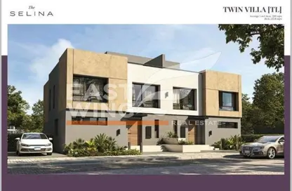 Twin House - 4 Bedrooms - 5 Bathrooms for sale in Swan Lake Residence - 5th Settlement Compounds - The 5th Settlement - New Cairo City - Cairo