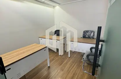Office Space - Studio - 2 Bathrooms for rent in Bank Center Street - South Teseen St. - The 5th Settlement - New Cairo City - Cairo