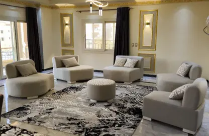 شقة - 3 غرف نوم - 2 حمامات للايجار في البنفسج 12 - البنفسج - مدينة القاهرة الجديدة - القاهرة