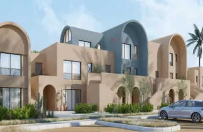 Chalet - 2 Bedrooms - 2 Bathrooms for sale in Fanadir Marina - Al Gouna - Hurghada - Red Sea