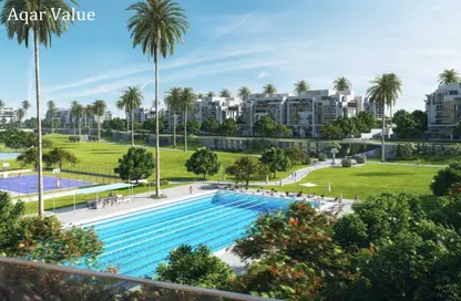 Apartment - 2 Bedrooms - 2 Bathrooms for sale in Mountain View iCity - 5th Settlement Compounds - The 5th Settlement - New Cairo City - Cairo