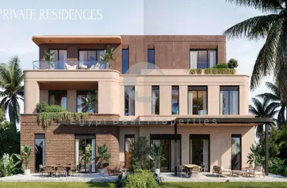 Apartment - 2 Bedrooms - 2 Bathrooms for sale in Crescent Walk - 5th Settlement Compounds - The 5th Settlement - New Cairo City - Cairo