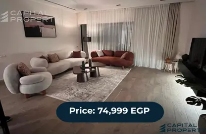 Apartment - 2 Bedrooms - 2 Bathrooms for rent in Lake View Residence - 5th Settlement Compounds - The 5th Settlement - New Cairo City - Cairo